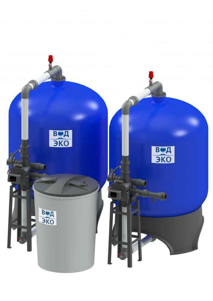 Установка умягчения АКВАФЛОУ SR 650/2-112A5