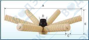 Дренаж JD308 63 мм (HU6600-L 0,25 мм)