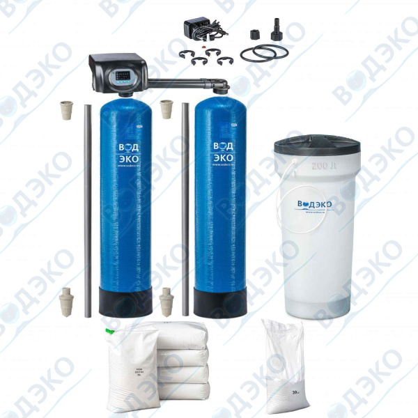 Установка умягчения  АКВАФЛОУ SR 075/2-73
